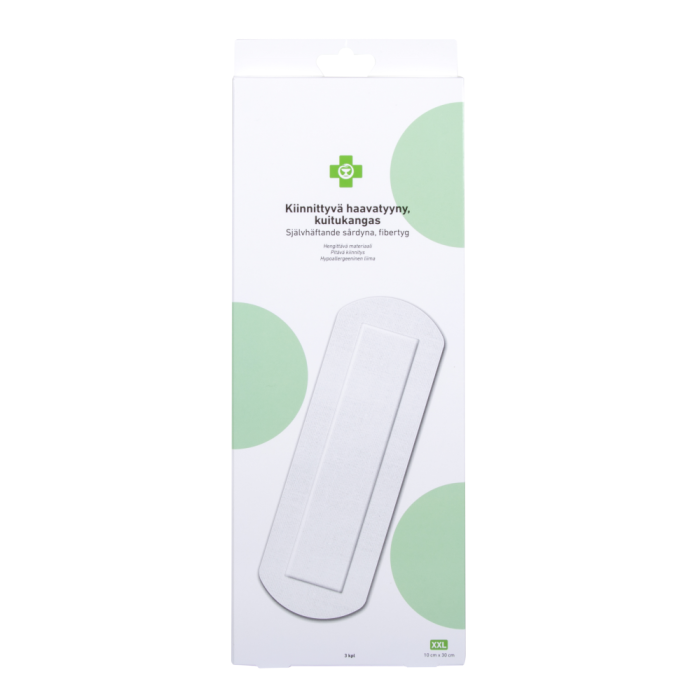 1000014703_APTEEKKI_Kiinnittyva_haavatyyny_XXL_10_cm_x_30_cm_3_kpl_rasia_pakkauskuva_Pakkauskuva22478_jpg