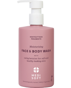Medisoft Moisturising Face & Body Wash 290 ml