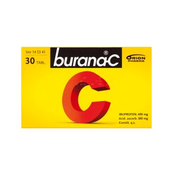 BURANA-C tabletti, kalvopäällysteinen 400/300 mg 30 fol