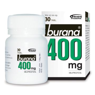 BURANA tabletti, kalvopäällysteinen 400 mg 30 kpl