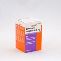 OMEPRAZOL RATIOPHARM enterokapseli, kova 20 mg 14 kpl