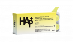 HAp+ Imeskelytabletti Sitruuna 16 kpl